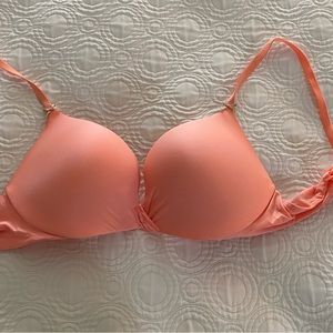Light orange VS padded bra 36B